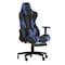 Flash Furniture Blue LeatherSoft Gaming Chair with Roller Wheels CH-187230-BL-RLB-GG - alternate 4